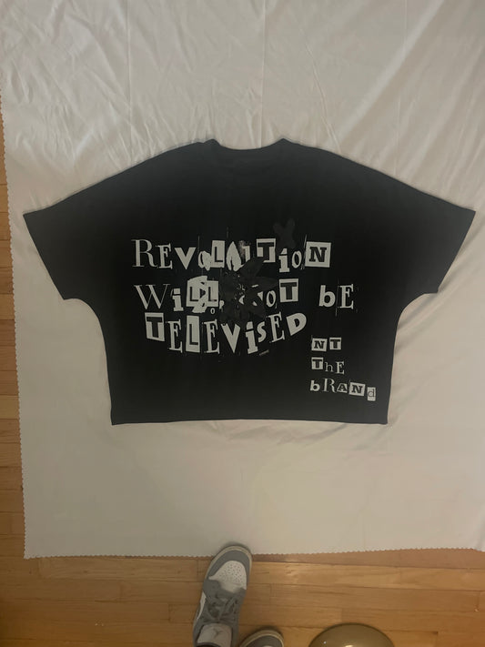 Black- RWNBT -Box FIT T-shirt